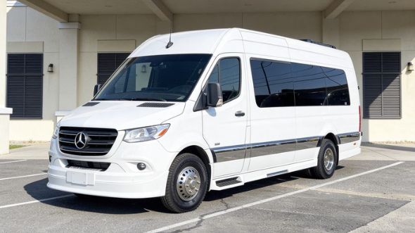 davie wedding sprinter van rental