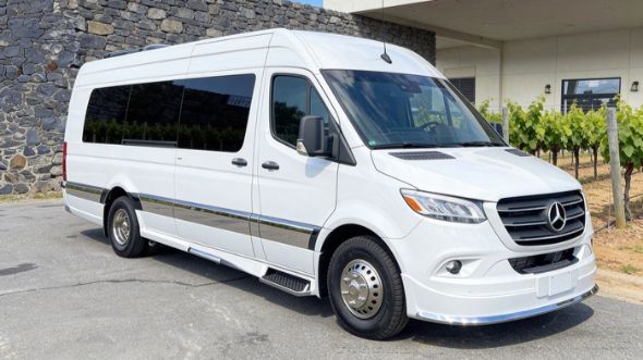 davie wine tour sprinter van rental