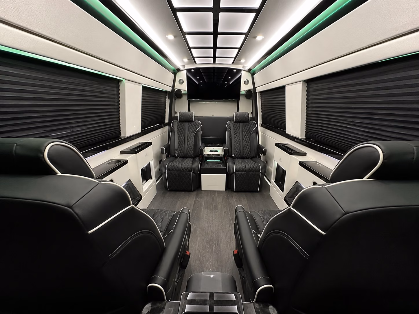 davie 10 passenger sprinter van inside