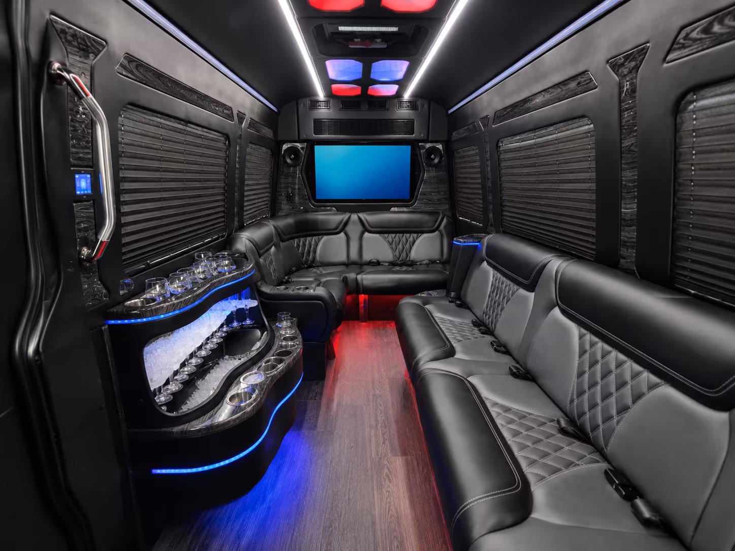 davie sprinter limousine inside
