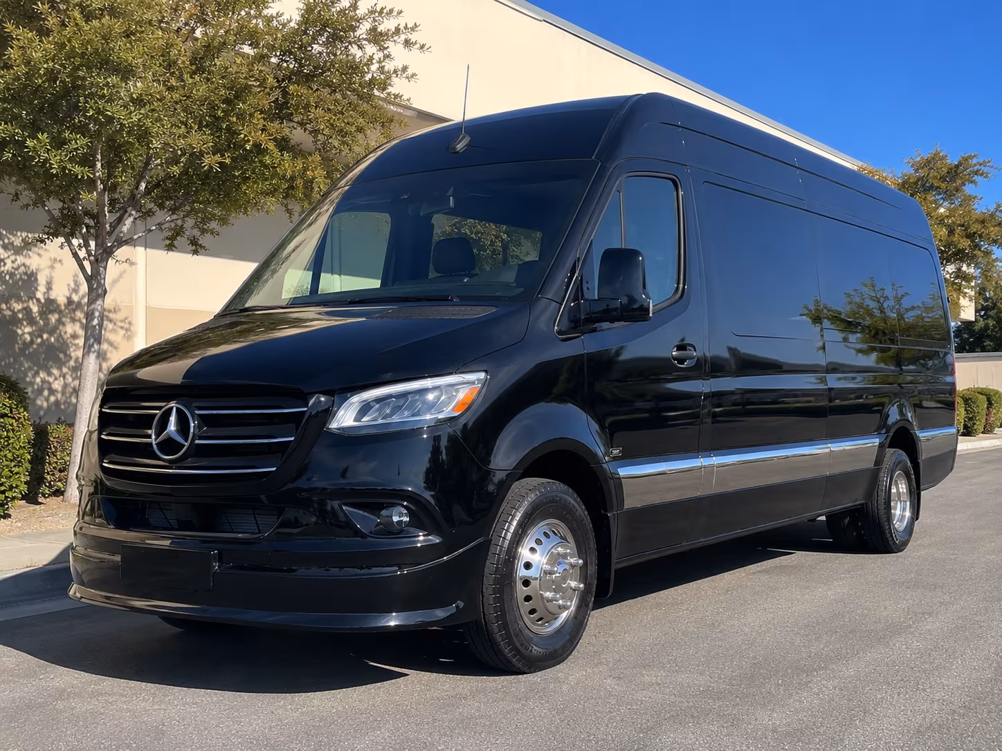 davie wedding sprinter van rental